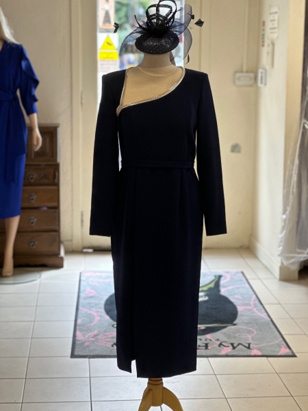 51004 Navy Dress