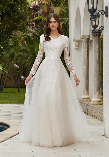 30122 Gayle Morilee Wedding Dress