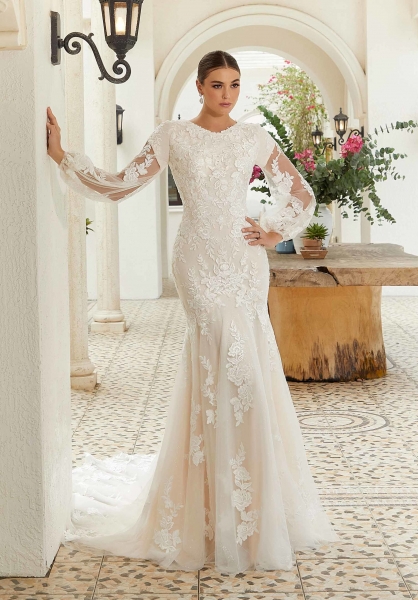 30127 Gloria Morilee Wedding Dress
